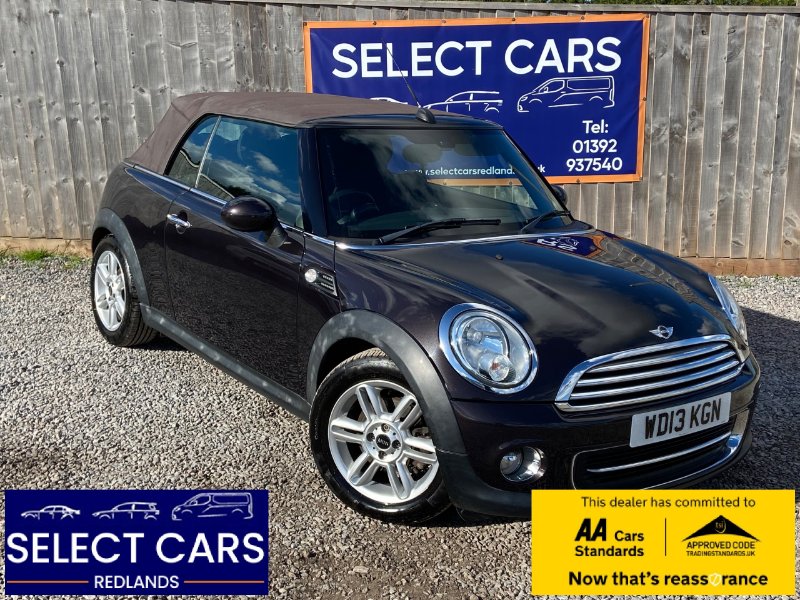 2013 Mini Convertible 1.6 Cooper Convertible 2dr Petrol Auto Euro 6 122 ps