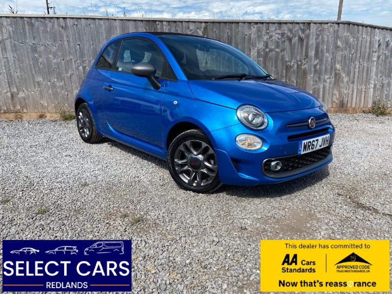 2017 Fiat 500c 1.2 S Convertible 2dr Petrol Manual Euro 6 s/s 69 bhp